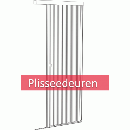 Plisseedeur