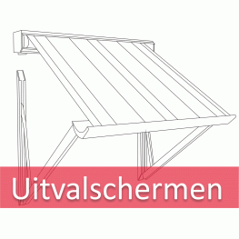 Uitvalschermen